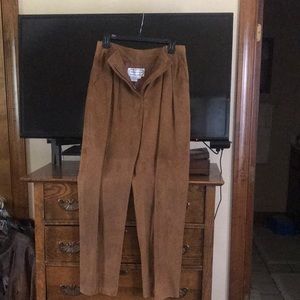 Leather pants